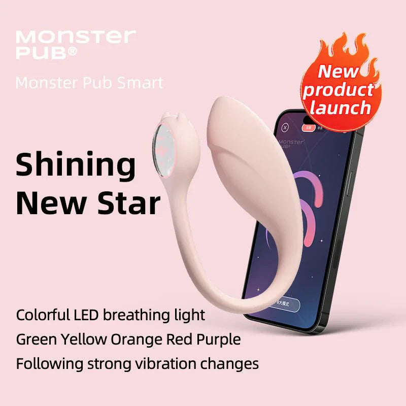 Monster Pub Smart Vibrating Egg App-Controlled - Mister Devil-1