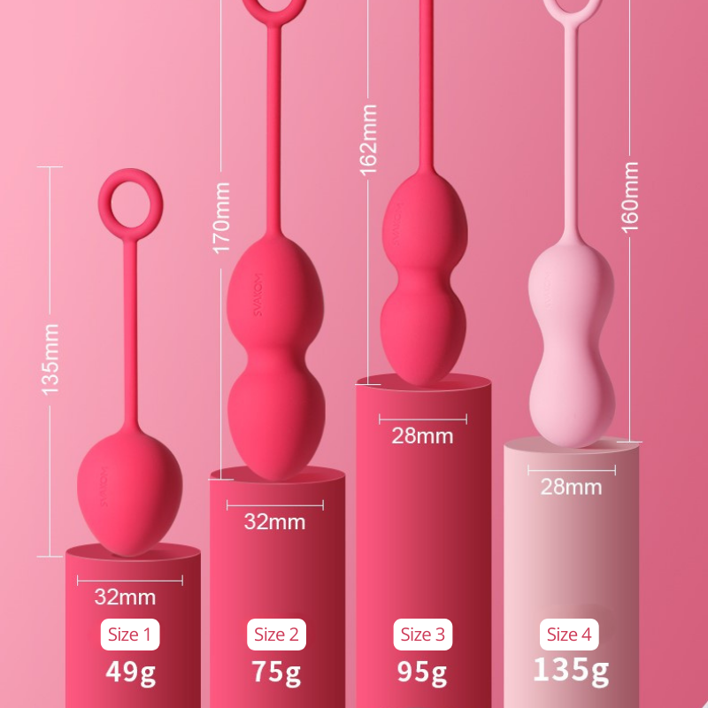 SVAKOM Nova Plus Kegel Ben Wa Balls Set-3
