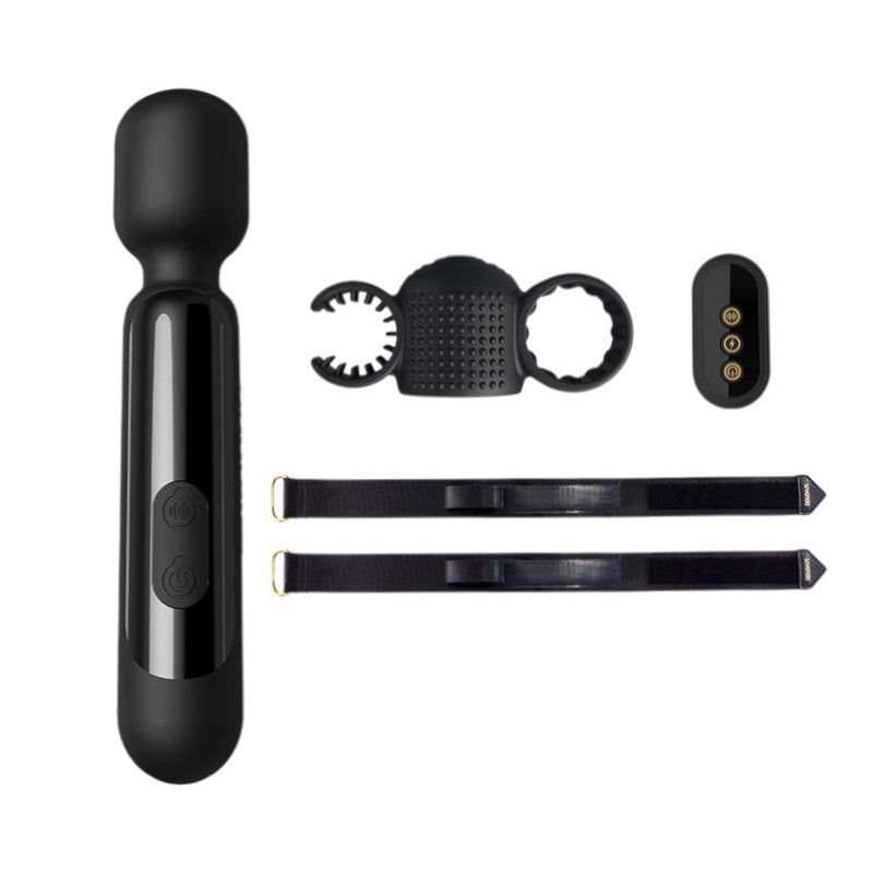LOCKINK Sevanda Electro Stimulation Wand Vibrator Remote Controlled-5